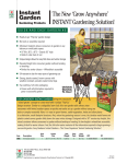 Easy Gardener 8006 Instructions / Assembly