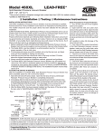 none 1-460XL Installation Guide