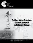 Outdoor Water Solutions PCW0090 Instructions / Assembly