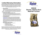 Alpine WIN326 Use and Care Manual