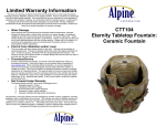 Alpine CTT104 Instructions / Assembly
