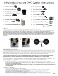 Viagrow V8DWC Instructions / Assembly