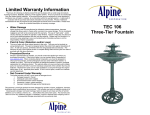 Alpine TEC106 Instructions / Assembly