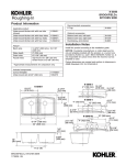 KOHLER K-RH5846-4-0 Installation Guide