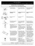 GE FX12M Installation Guide