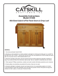 Catskill Craftsmen 51538 Instructions / Assembly