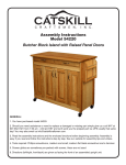 Catskill Craftsmen 54220 Instructions / Assembly