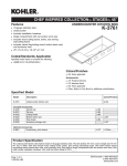 KOHLER K-3761-NA Installation Guide