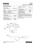 KOHLER 5871-5UA3-NY Installation Guide