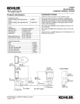 KOHLER K-5826-K4 Installation Guide