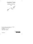 KOHLER K-7322-4-BS Installation Guide