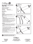 Culligan CULLIGAN-RV-700 Instructions / Assembly