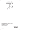 KOHLER K-7323-4-BS Installation Guide