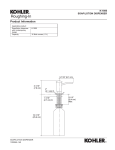 KOHLER K-1895-BL Installation Guide