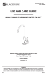 Glacier Bay 67257-0027H2 Installation Guide