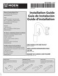 MOEN 7365 Installation Guide