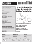 MOEN 7545SRS Installation Guide