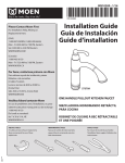 MOEN S73709SRS Installation Guide