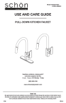 Schon 67553-0008D2 Installation Guide