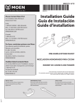 MOEN CA87554C Installation Guide