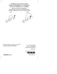 KOHLER K-377-4M-BN Installation Guide