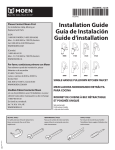MOEN 5965SRS Installation Guide