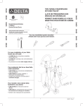 Delta 21996LF Instructions / Assembly