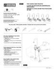 Delta 2171LF Installation Guide