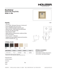 HOUZER V-100U EARTH Instructions / Assembly