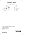 KOHLER K-5264-0 Installation Guide