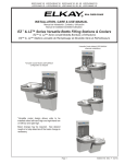 Elkay LZSTL8WSLK Use and Care Manual