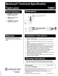 MOEN Y2601BN Installation Guide