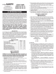 Little GIANT 555507 Instructions / Assembly