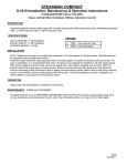 Speakman S-3219 Instructions / Assembly