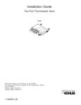 KOHLER K-528-K-NA Installation Guide