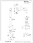 Westbrass 493144HRH-26 Instructions / Assembly