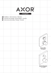 Hansgrohe 12715001 Instructions / Assembly