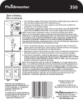 Fluidmaster 350 Instructions / Assembly