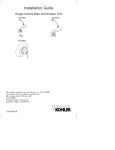 KOHLER K-T12021-4-CP Installation Guide