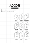 Hansgrohe 39720001 Instructions / Assembly