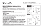Delta H677SS Instructions / Assembly