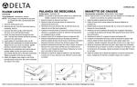 Delta 77160-SS Instructions / Assembly
