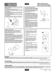 Delta H777RB Installation Guide