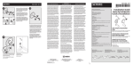 MOEN T2801 Installation Guide