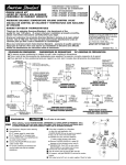American Standard M952100-0070A Installation Guide
