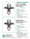 Watco 38412-CP Instructions / Assembly