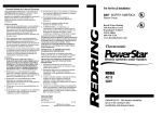 PowerStar AE-12 Use and Care Manual