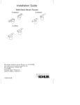 KOHLER K-16070-4C-CP Installation Guide