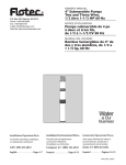 Flotec FP3332 Use and Care Manual