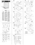 ClosetMaid 12408 Instructions / Assembly